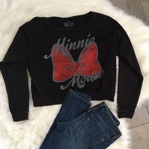 Disney crop sweater